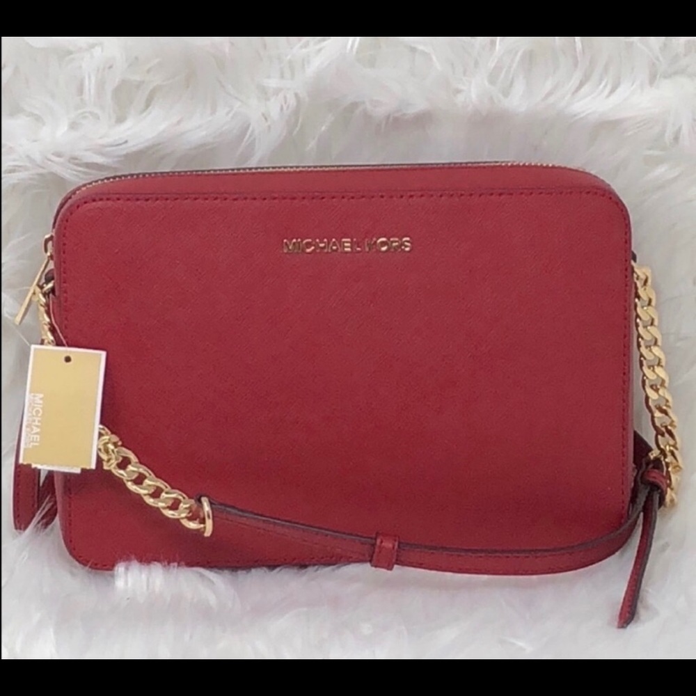 ♥️💕NWT Michael kors jet set item crossbody - Picture 5 of 8